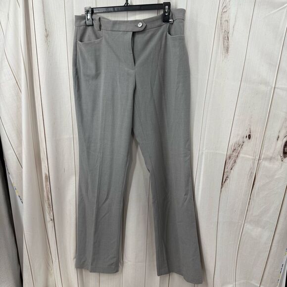 Calvin Klein Women’s 8 Gray Dress Pants Career Office Core Dressy - Picture 1 of 6